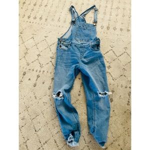 Ripped overalls